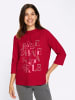 Sieh an! Sweatshirt in rot
