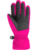 Reusch Fingerhandschuh Alan Junior in pink glo / white