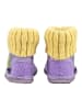 HAFLINGER Hausschuhe HÜTTENSCHUH ZITRONE in Violett