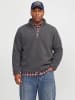 JACK & JONES PLUS Sweatshirt in Asphalt
