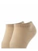 Burlington Sneaker-Socken Doppelpack in Sandstone