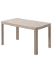 home24 Ausziehbarer Gartentisch Yaro in Beige