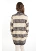 usha FESTIVAL Damen Strick Cardigan in Anthrazit Beige Mehrfarbig