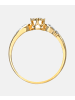 Diamant L'éternel Ring aus 375 Gelbgold mit Diamant