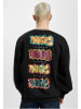 DNGRS Dangerous Pullover "Wallarts Crewneck" in Schwarz
