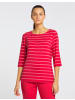 Joy Sportswear Halbarm Ringelshirt AMIRA in virtual red stripes