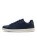 Hummel Schnürsenkel Sneaker Court Line Lebensstil Erwachsene in BLACK IRIS