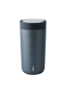 Stelton To-Go Becher Click in Blau metallic