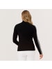 Krimson Klover Strickpullover Slalom Zip Neck in black