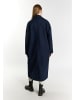 DreiMaster Damen Übergangsmantel Aus Wollgemisch in Dunkelmarine