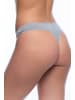 Yenita® String-Tangas 5er Set in grau