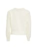 CARNEA Damen Strickjacke in Wollweiss