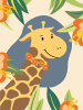 Ravensburger Malprodukte CreArt, Malen nach Zahlen Hello Baby - Giraffe CreArt Adults Trend Ab 12 Jahre in bunt