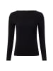 OPUS Langarmshirt Sovke in schwarz