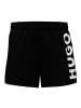 HUGO Badeshorts ABAS in Schwarz
