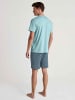 Calida Pyjama kurz in Aquamarine