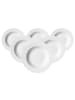 Ritzenhoff & Breker 6er Set Suppenteller Bianco ø 22 cm in weiß