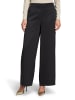 BETTY & CO Schlupfhose mit weitem Bein in Schwarz