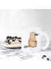 Mr. & Mrs. Panda Glas Schnabeltier Mut ohne Spruch in Transparent