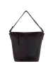 KLONDIKE 1896 Rush Samanta Schultertasche Leder 27 cm in dunkelbraun