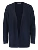 BETTY & CO Casual-Strickjacke ohne Verschluss in Navy Blue