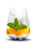 Mr. & Mrs. Panda Tumbler Glas Robbe Liegen ohne Spruch in Transparent