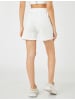 KOTON Shorts in Ekru