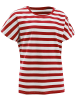 Erwin Müller Single-Jersey T-Shirt Ringel in rot