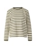 comma Shirt in beige oliv - 0001