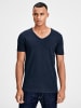 Jack & Jones 3er-Set  T-Shirt in Blue/blue/blue