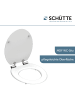 Franz Joseph Schütte MDF WC-Sitz SPIRIT WHITE, mit Absenkautomatik