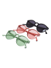 Urban Classics Urban Classics Unisex Sunglasses Cypress 3-Pack in black/palepink/vintagegreen