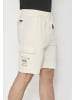 KOROSHI Bermuda Jogger in weiß