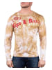 Cipo & Baxx Herren Regular Fit Longsleeve in Yellow