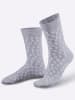 WITT WEIDEN Socken in grau-weiß