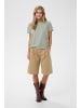 SAINT TROPEZ T-Shirt kurzarm HagaSZ Gerade Passform in Ether