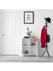 relaxdays Garderobenständer in Schwarz - (B)44 x (H)180 x (T)39 cm