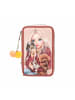 Depesche 3-Fach Federtasche FUR-EVER FRIENDS TOPModel 7,5 x 13 x 20 cm rosa in rosa