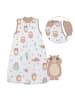 Babyschlafsack, 1.0 TOG in Beige-Weiß