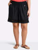 sheego Shorts in schwarz