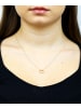 Diamant L'éternel Halskette aus 375 Gelbgold mit 0.05 Karat Diamant