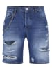 2Y Premium Jeans Shorts in blue