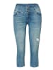 KOROSHI PIRATE JEANS HOSE in blau