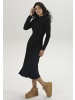 Aniston SELECTED Strickkleid in schwarz