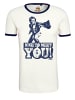 Logoshirt T-Shirt Dirty Harry – Nice To Meet You in milchweiss-dunkelblau