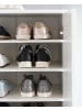 KADIMA DESIGN Schuhschrank | Weiß, 55x108x35cm, 2 Türen