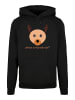 F4NT4STIC Basic Hoodie Red Nose Weihnachten in schwarz