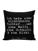 Mr. & Mrs. Panda Sofakissen Ich habe eine bildhübsche... mit Spruch in Schwarz