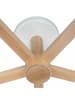 Licht-Erlebnisse Deckenlampe (B)50 x (L)50 x (H)23 cm in Holz WeißHolz Weiß