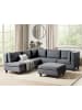 Beliani 6-tlg Modulsofa UNSTAD in Grau